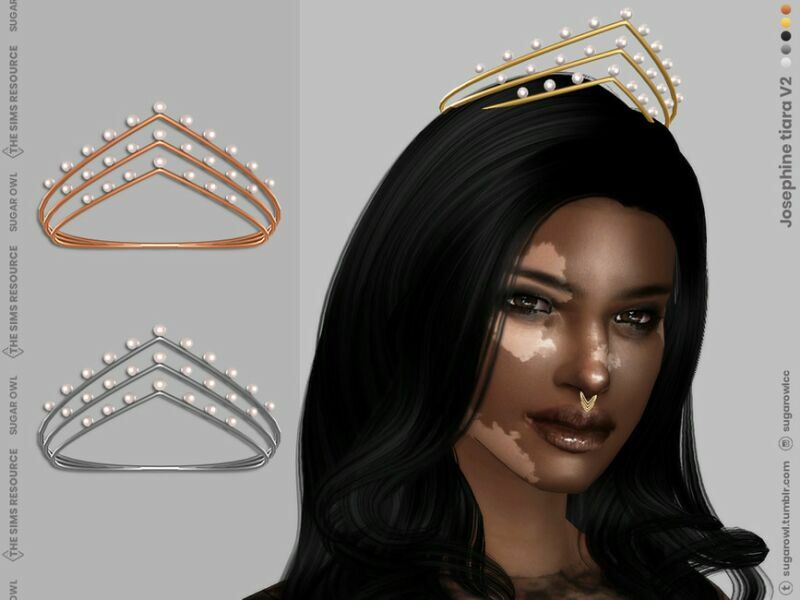 Josephine Tiara V2 1 Josephine Tiara V2 Sims 4 CC
