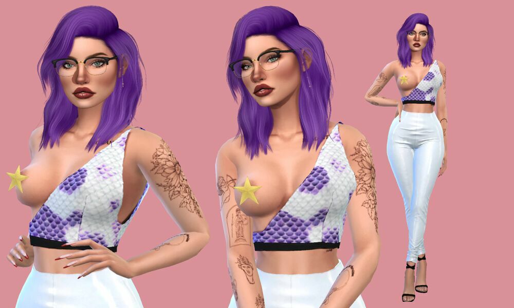 Jules Star TOP (Nsfw) ♥ By Gemmagarza 2 sims 4 cc jules star top nsfw ♥ by gemmagarza 2