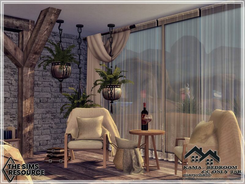 Kama – Bedroom – CC Only TSR By Marychabb 5 sims 4 cc kama bedroom cc only tsr by marychabb 2