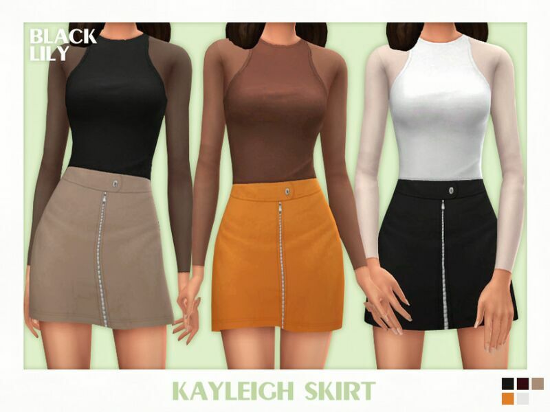 Kayleigh Skirt 1 Kayleigh Skirt Sims 4 CC