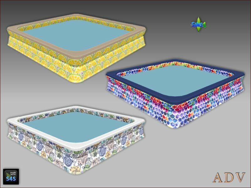 Kiddie Pools 2 sims 4 cc kiddie pools 4