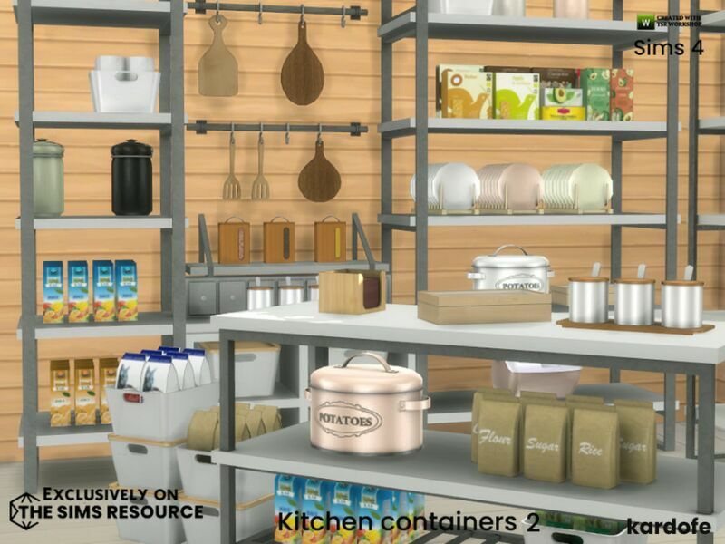 Kitchen Containers 2 By Kardofe 2 sims 4 cc kitchen containers 2 by kardofe 6