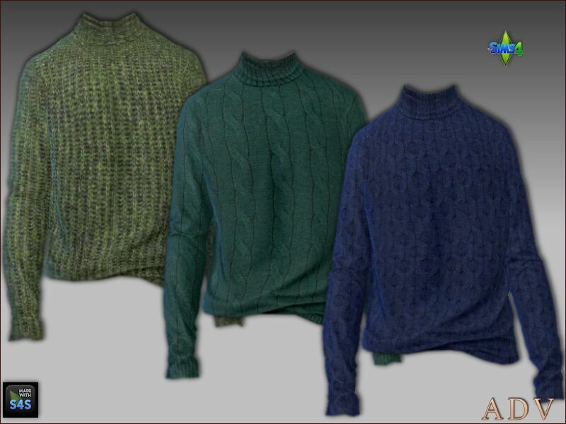 Knitted Sweaters And Pants 4 sims 4 cc knitted sweaters and pants 2