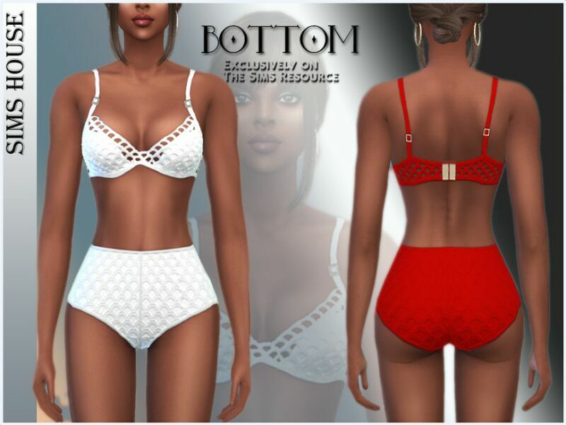 Lace Briefs 1 Lace Briefs Sims 4 CC