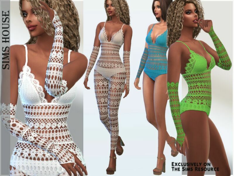 Lace Gloves 2 sims 4 cc lace gloves 2