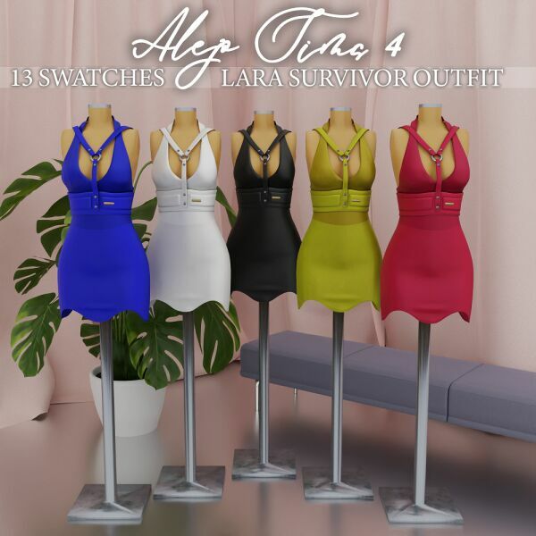 Lara Survivor Outfit 4 sims 4 cc lara survivor outfit 2