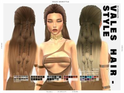 Leahlillith Vales Hairstyle Sims 4 CC