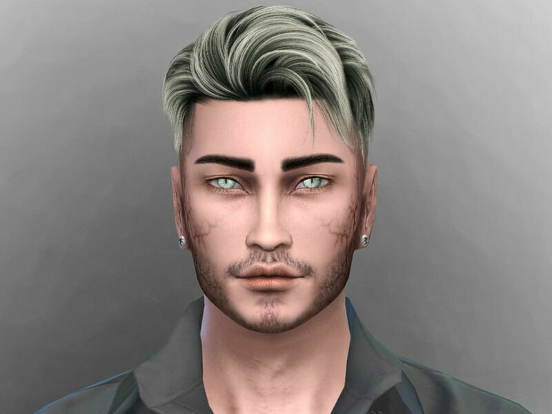 sims 4 cc liam davies vampire by suzue 2