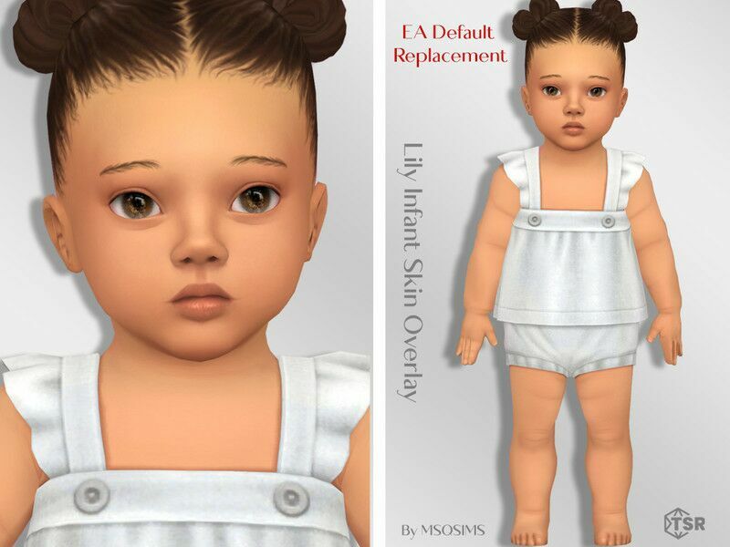 Lily Infant Skin Overlay 1 Lily Infant Skin Overlay Sims 4 CC