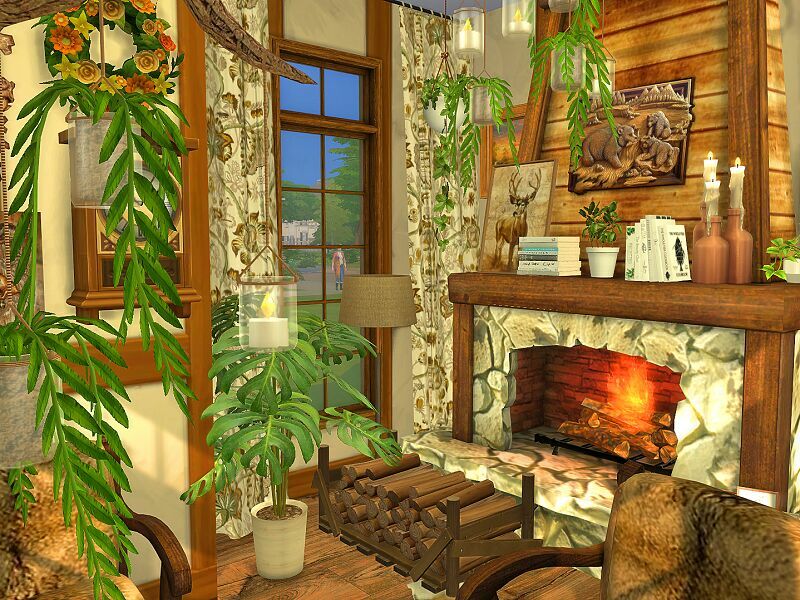 Living Room – Black Forest – CC By Flubs79 5 sims 4 cc living room black forest cc by flubs79 3