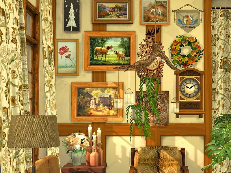 Living Room – Black Forest – CC By Flubs79 4 sims 4 cc living room black forest cc by flubs79 4
