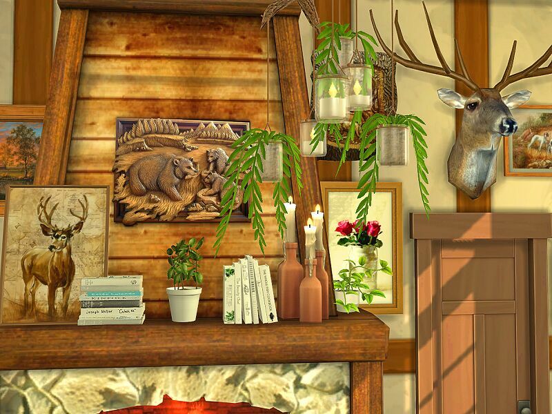 Living Room – Black Forest – CC By Flubs79 2 sims 4 cc living room black forest cc by flubs79 6