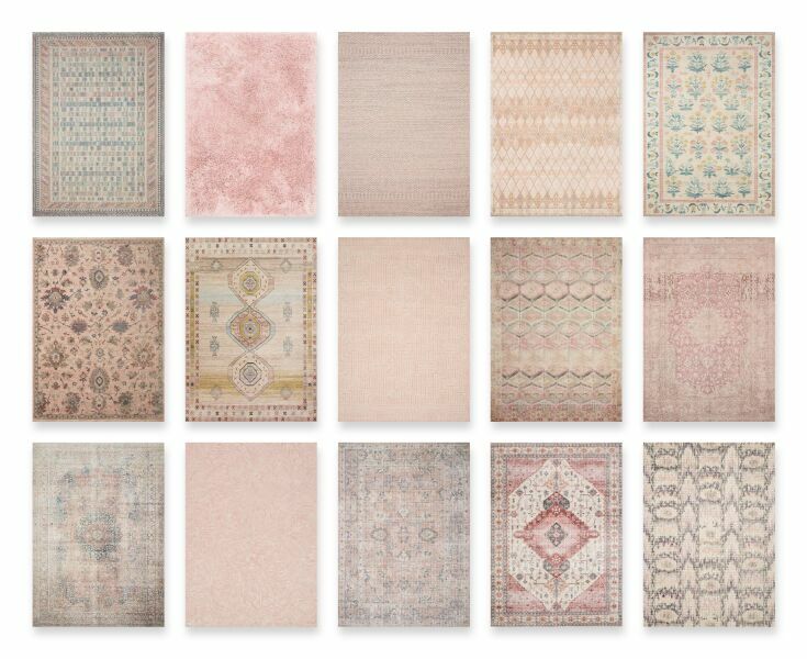 Loloi Rugs In Pink By Simplisticsims4 2 sims 4 cc loloi rugs in pink by simplisticsims4 2