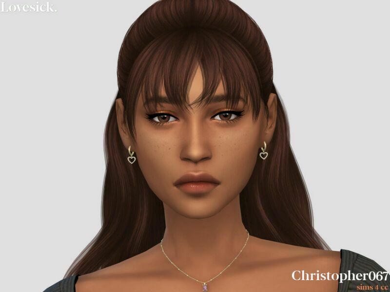 Lovesick Earrings By Christopher067 3 sims 4 cc lovesick earrings by christopher067 2