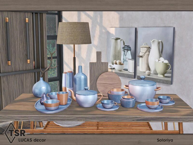 Lucas Decor By Soloriya 2 sims 4 cc lucas decor by soloriya 6