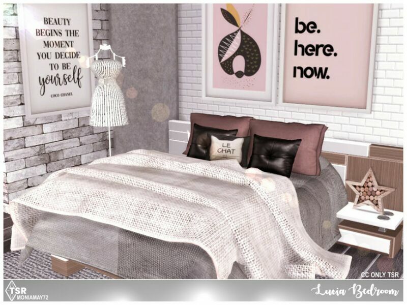 Lucia Bedroom By Moniamay72 5 sims 4 cc lucia bedroom by moniamay72 2