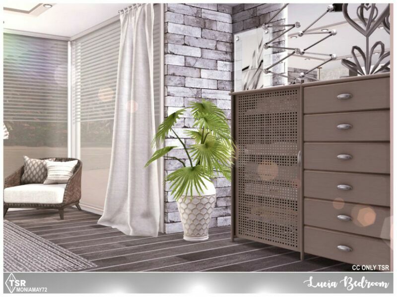 Lucia Bedroom By Moniamay72 4 sims 4 cc lucia bedroom by moniamay72 4