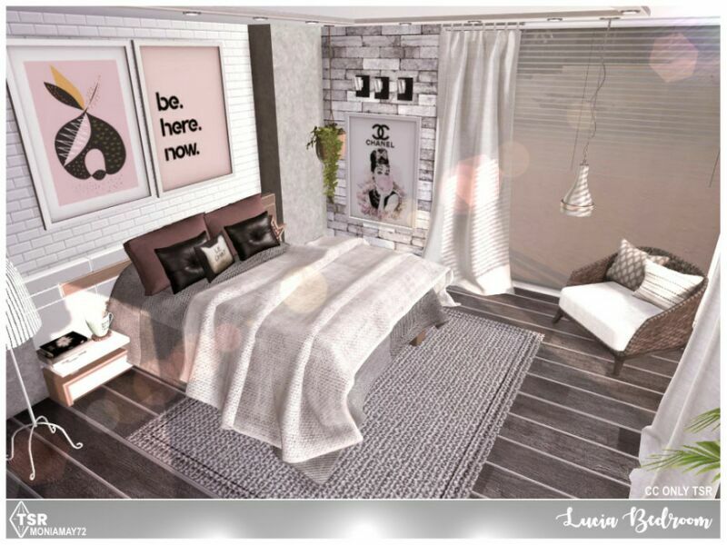 Lucia Bedroom By Moniamay72 2 sims 4 cc lucia bedroom by moniamay72 5
