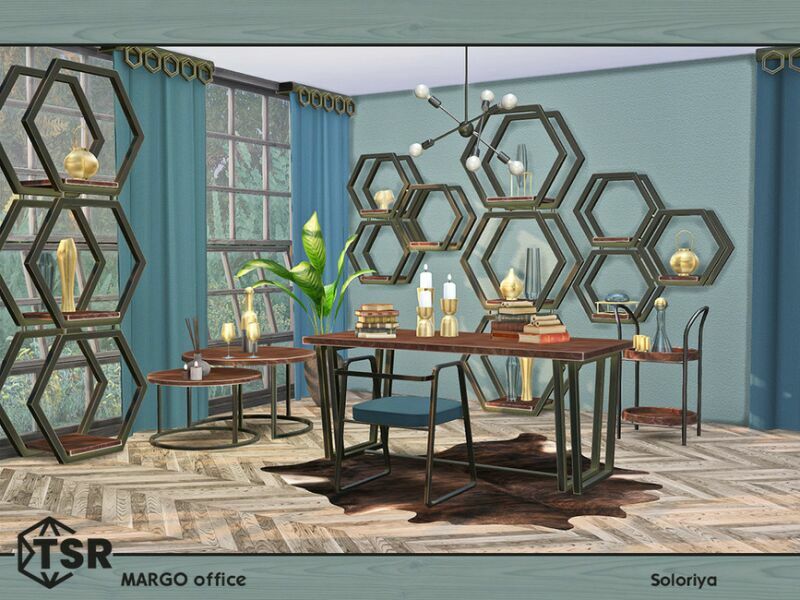 Margo Office By Soloriya 3 sims 4 cc margo office by soloriya 6