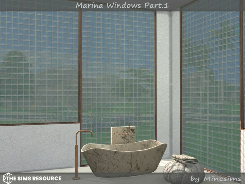 sims 4 cc marina windows part 01 by mincsims 4