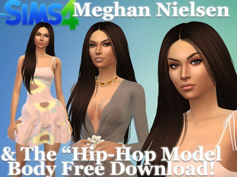Meghan Nielsen & The Hip-Hop Model Body Preset Free Download By VTK 1 Meghan Nielsen & The Hip-Hop Model Body Preset Free Download By VTK Sims 4 CC