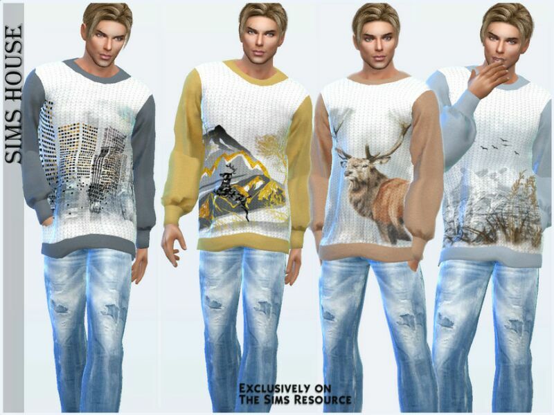 Men’S Pajamas NEW Year’S 2 sims 4 cc mens pajamas new years 2