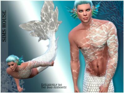 Mermaid Tail M Sims 4 CC