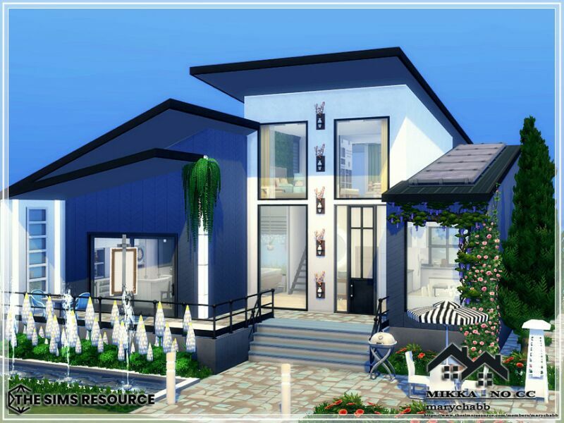 Mikka – NO CC By Marychabb 1 Mikka – NO CC By Marychabb Sims 4 CC