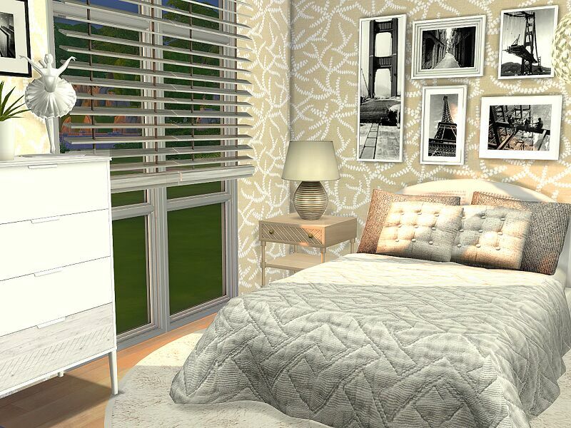 Mila Bedroom – CC By Flubs79 3 sims 4 cc mila bedroom cc by flubs79 3