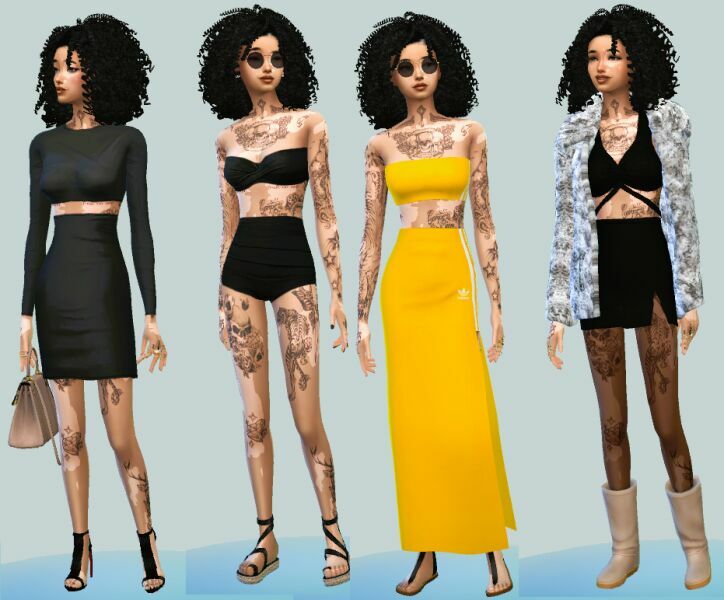 Milla Ashton By Ninjyone 2 sims 4 cc milla ashton by ninjyone 4