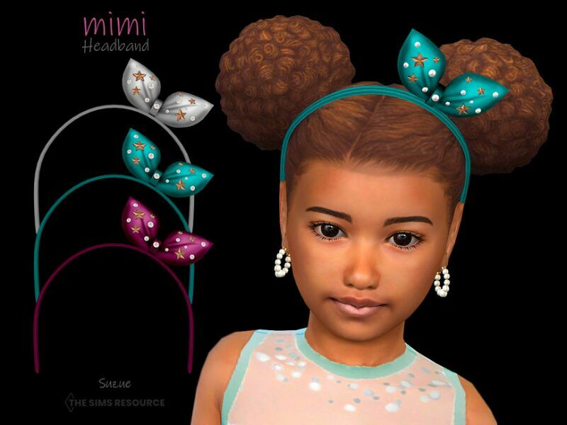 Mimi Headband Child By Suzue 1 Mimi Headband Child By Suzue Sims 4 CC