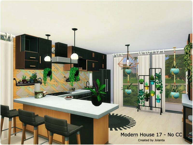 Modern House 17 – NO CC By Jolanta 6 sims 4 cc modern house 17 no cc by jolanta 3
