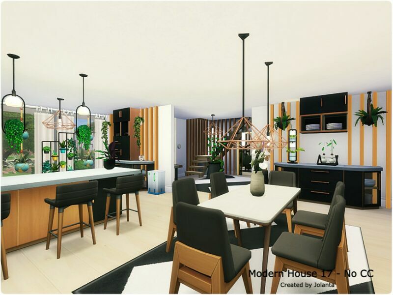 Modern House 17 – NO CC By Jolanta 4 sims 4 cc modern house 17 no cc by jolanta 5