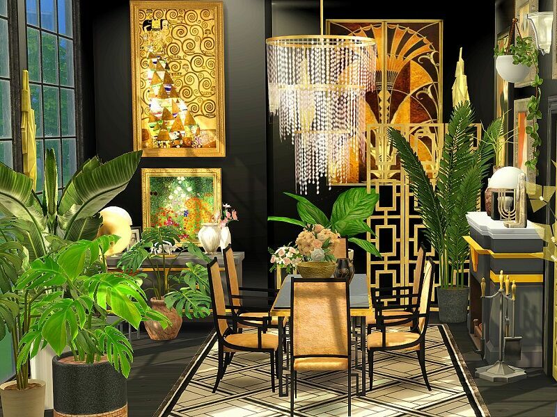 Monarch Dining – CC By Flubs79 1 Monarch Dining – CC By Flubs79 Sims 4 CC