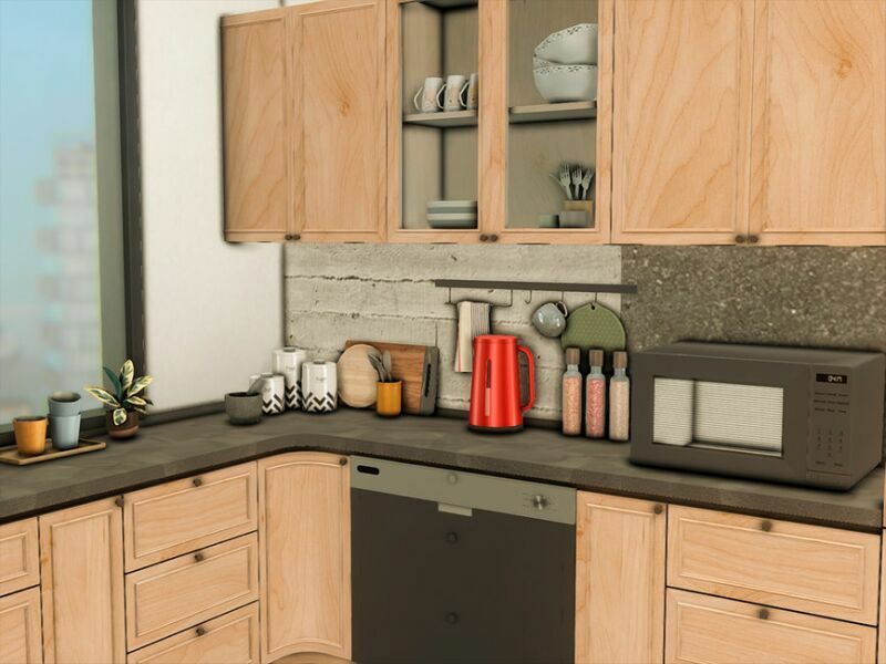 Morley Kitchen (TSR Only CC) By Xogerardine 4 sims 4 cc morley kitchen tsr only cc by xogerardine 3