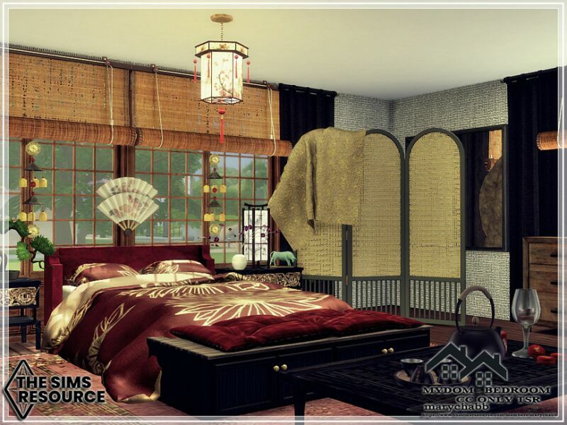 Mydom – Bedroom – CC Only TSR By Marychabb 1 Mydom – Bedroom – CC Only TSR By Marychabb Sims 4 CC