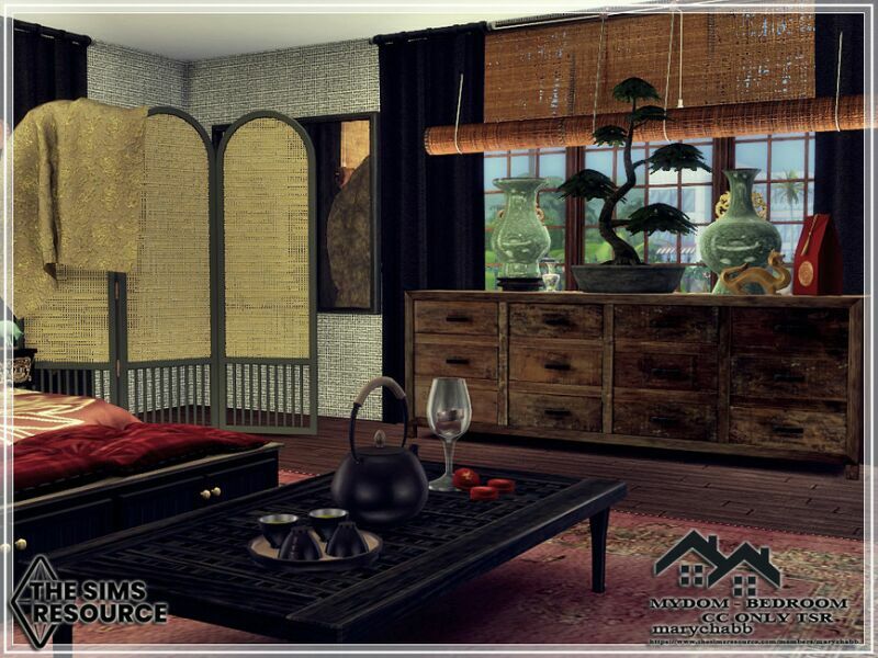 Mydom – Bedroom – CC Only TSR By Marychabb 4 sims 4 cc mydom bedroom cc only tsr by marychabb 3