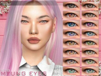 Myung Eyes N78 By Magichand Sims 4 CC