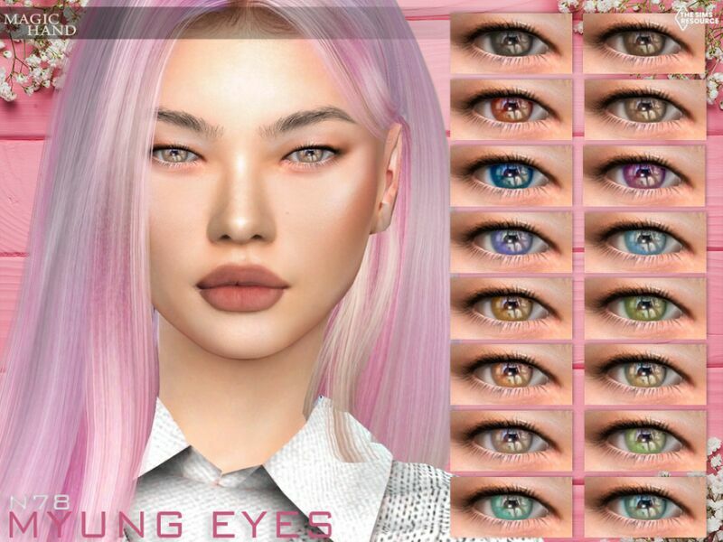 Myung Eyes N78 By Magichand 1 Myung Eyes N78 By Magichand Sims 4 CC