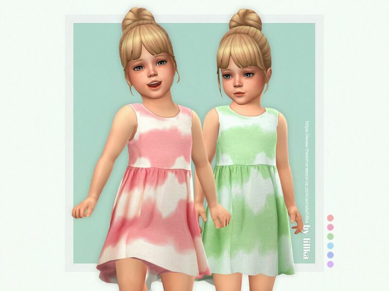 Nalani Dress By Lillka 1 Nalani Dress By Lillka Sims 4 CC