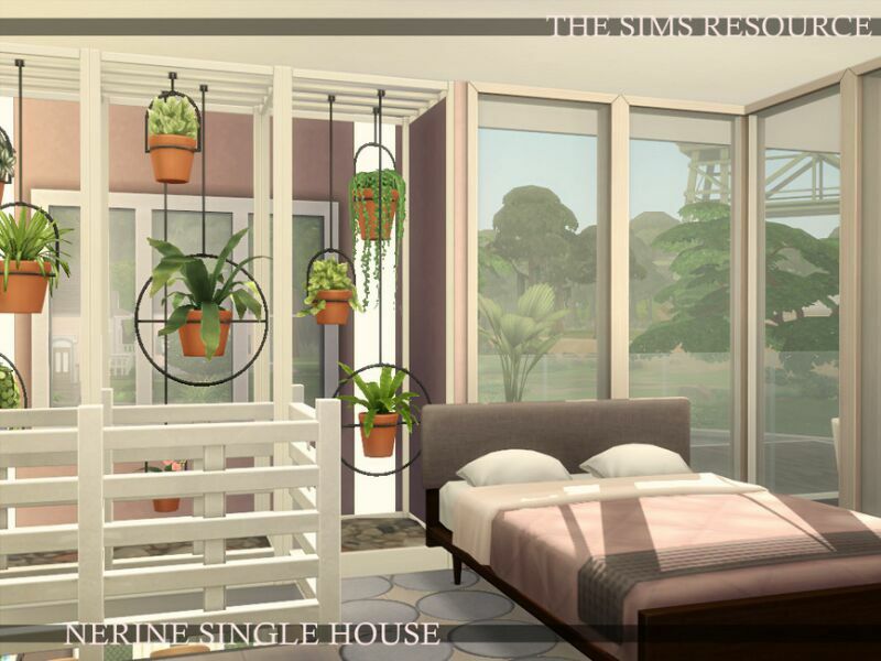 Nerine Single House | Nocc By Simzmora 4 sims 4 cc nerine single house nocc by simzmora 5