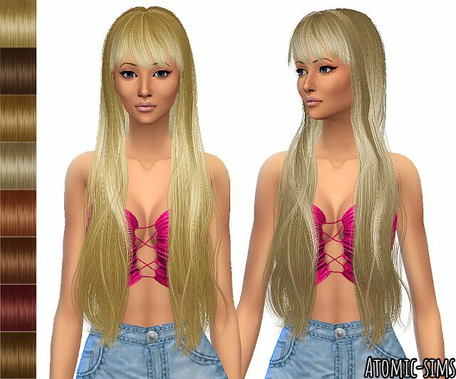 Newsea YU183 Janice Peggyed V9 Retexture By Atomic-Sims 1 Newsea YU183 Janice Peggyed V9 Retexture By Atomic-Sims Sims 4 CC
