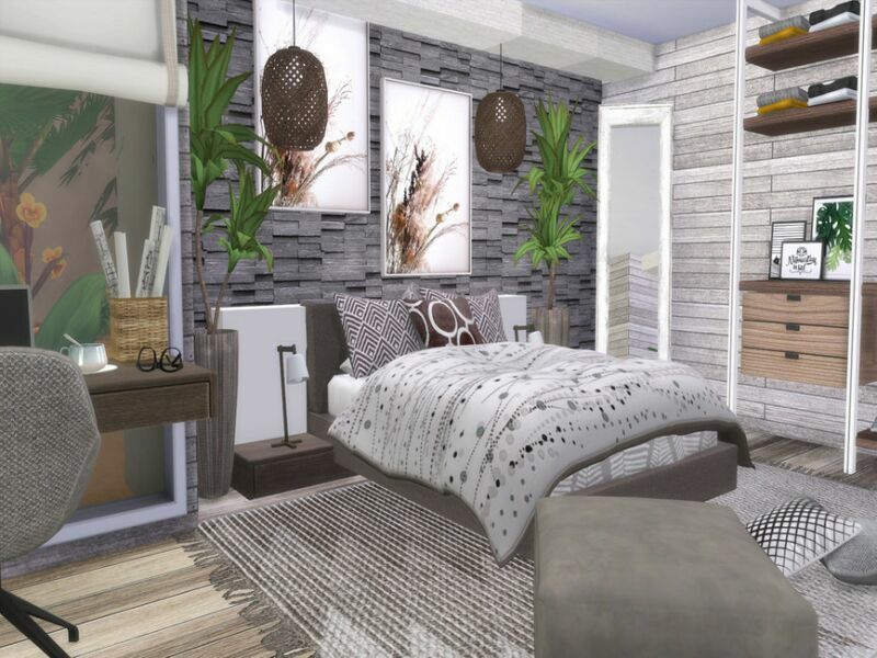 Noami Bedroom By Suzz86 1 Noami Bedroom By Suzz86 Sims 4 CC