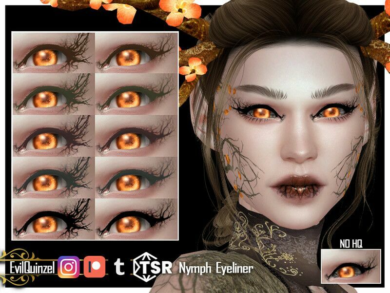 Nymph Eyeliner By Evilquinzel 1 Nymph Eyeliner By Evilquinzel Sims 4 CC