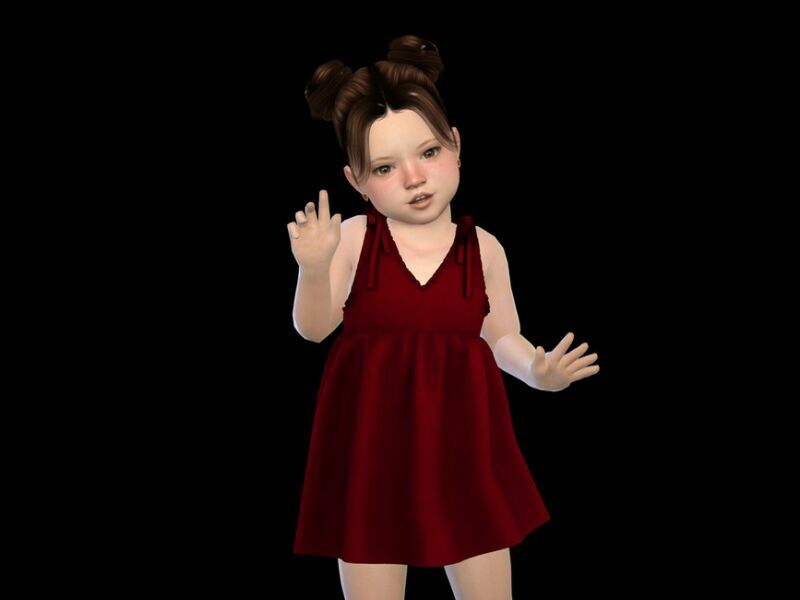 Olanda Dress By Katpurpura 2 sims 4 cc olanda dress by katpurpura 2