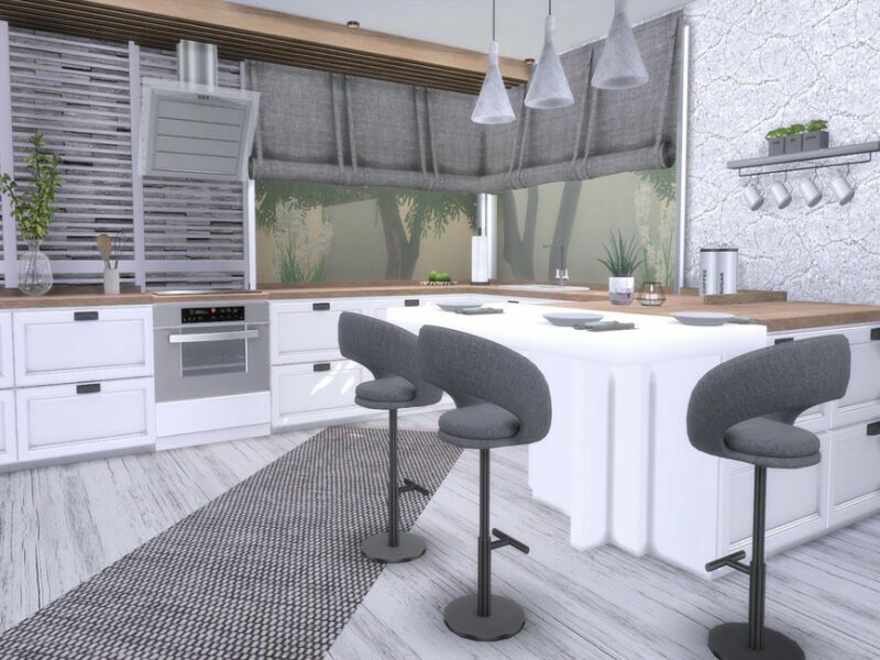 Olivia Kitchen By Suzz86 1 Olivia Kitchen By Suzz86 Sims 4 CC