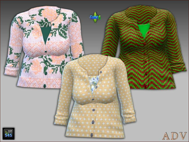Outfits For Female Seniors 3 sims 4 cc outfits for female seniors 5