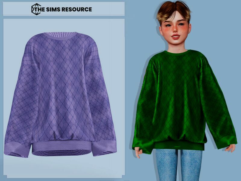 Oversize Hoddie By Couquett 1 Oversize Hoddie By Couquett Sims 4 CC