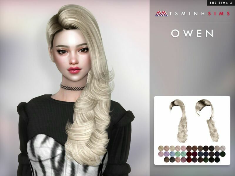 Owen Hair By Tsminhsims 1 Owen Hair By Tsminhsims Sims 4 CC