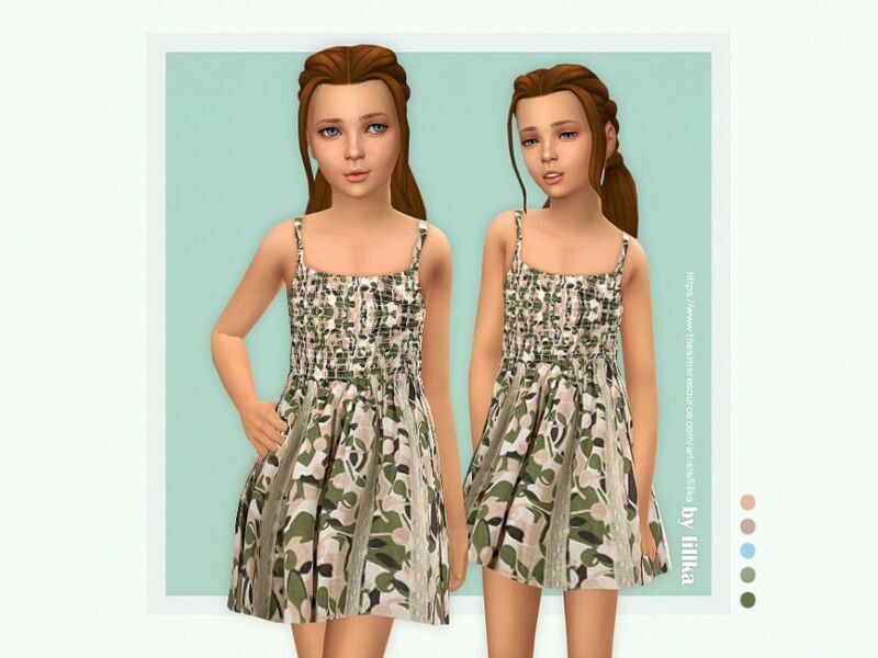 Pamira Dress By Lillka 1 Pamira Dress By Lillka Sims 4 CC